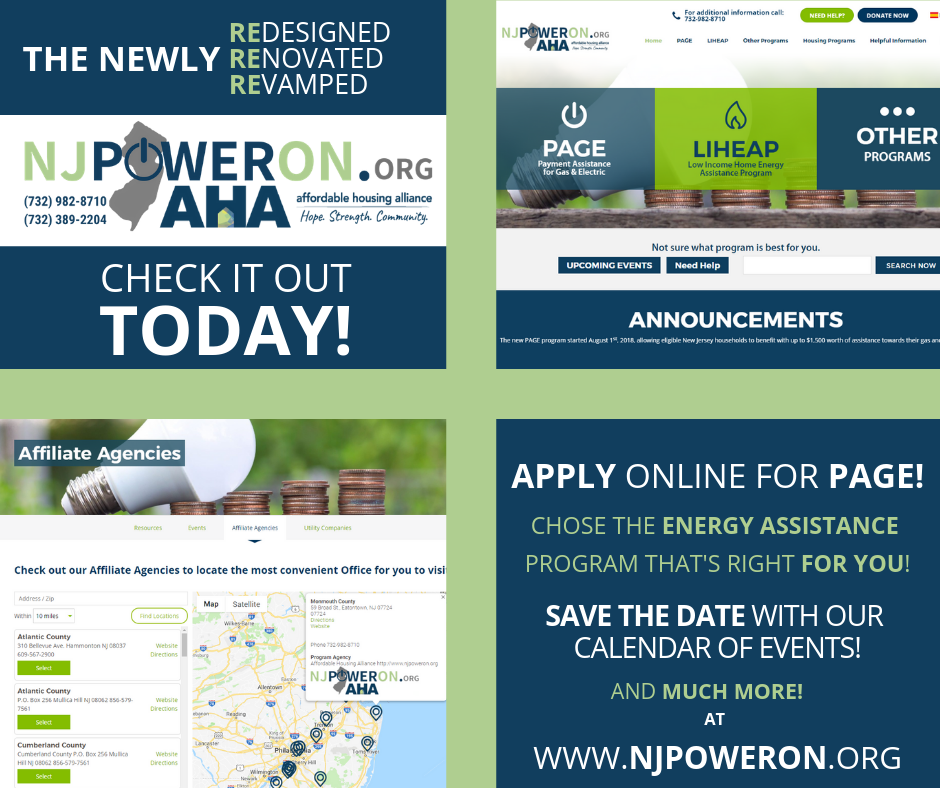 Updates to NJPowerOn.org