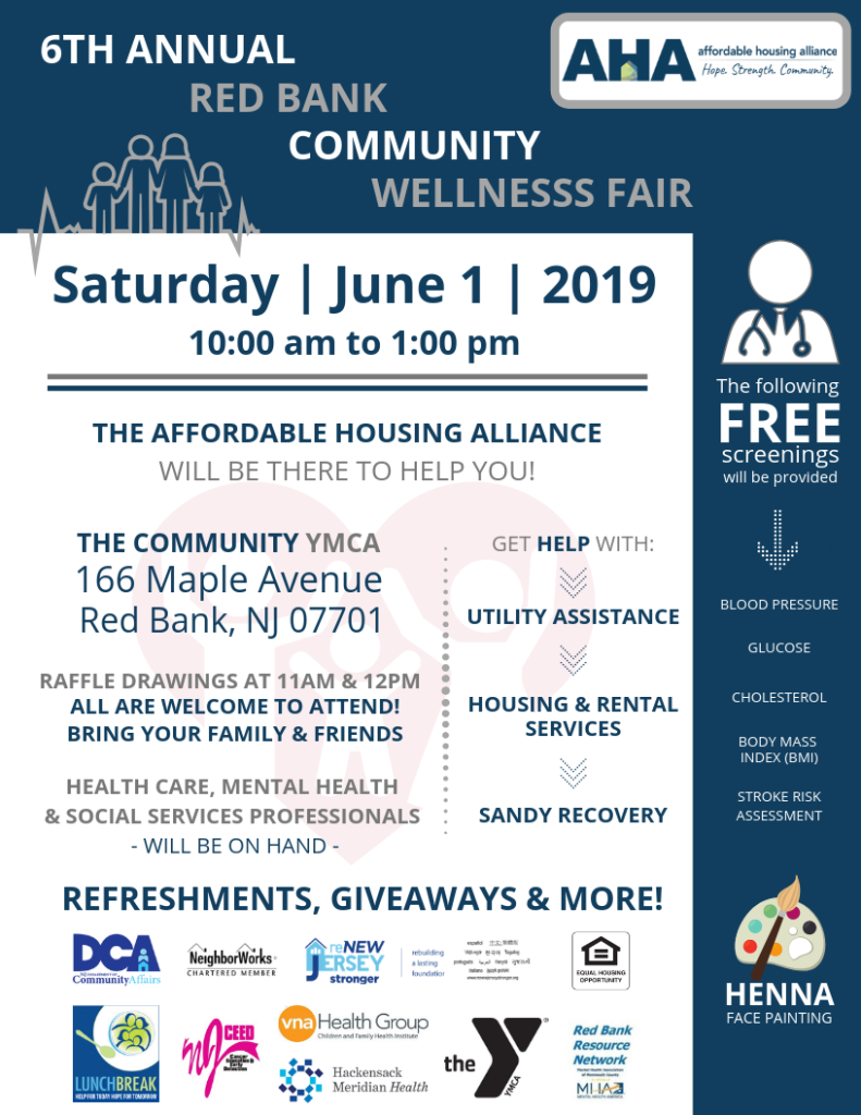 Red Bank Community Wellness Fair Flier